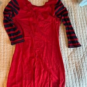 Express Vibrant Red Dress
